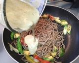 アボカドクリーム和そば焼きそば作り方5写真