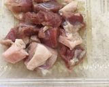 簡単＊豚バラのニラ炒め作り方1写真
