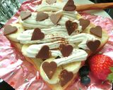生チョコ＊ホイップ♡バナナトースト♡作り方8写真