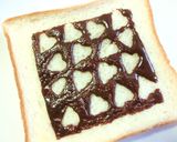 生チョコ＊ホイップ♡バナナトースト♡作り方4写真