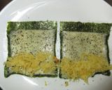 レンジで簡単！チーズ入り海苔天！作り方4写真