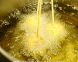 芽キャベツの生ハム巻き串揚げ◇おつまみ作り方6写真