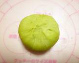 和菓子みたい♪HB☆白あん抹茶ちぎりパン作り方10写真