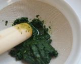 離乳食初期～だしで作るほうれん草ペースト作り方7写真