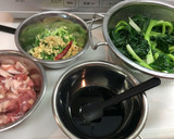 豚肉とタアサイの炒め物作り方3写真