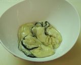 牡蛎のベーコン巻バター焼き作り方1写真