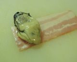 牡蛎のベーコン巻バター焼き作り方2写真