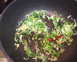 豚肉とタアサイの炒め物作り方4写真