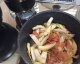 ベーコンと白菜の煮物作り方4写真