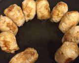肉巻きおにぎり☆生姜焼き風作り方3写真