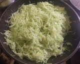 キャベツ炒め　ソース味作り方3写真