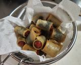 ソーセージ春巻き作り方10写真