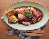 ローストチキンとラズベリーソース作り方5写真