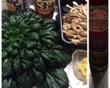 簡単ターサイと舞茸の中華風炒め作り方1写真