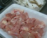 鶏とエリンギのレモンパスタ作り方1写真