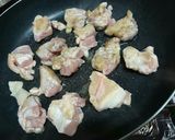 鶏とエリンギのレモンパスタ作り方2写真