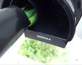 電動野菜スライサーでネギのスライス作り方3写真