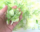 電動野菜スライサーでネギのスライス作り方4写真