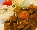 野菜カレー●たまかけチキンミルクカレー作り方4写真