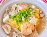 一人暮らし男子必見👦🏻シーフードあんかけ丼作り方8写真