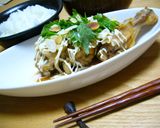 レンジで７分！鶏とアーモンドの煮物作り方4写真