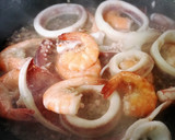 ◆炊飯器DE簡単！魚介の旨味パエリア♪◆作り方4写真