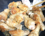 手羽元とじゃがいもの甘辛揚げ焼き☆作り方9写真