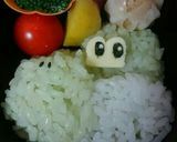 キャラ弁☆マリオのヨッシー作り方7写真