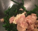 【簡単】ほうれん草とシーチキンのマヨ和え作り方2写真