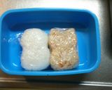 冬☆雪だるまのキャラ弁♪作り方2写真