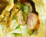 ソーセージとチーズの油揚げ焼き作り方4写真