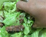 ♡レタス丸ごと✳︎さんまのサラダ♡作り方3写真