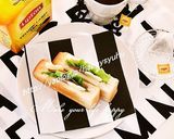 ハム＆レタス・ホット☆ポケットサンド作り方5写真