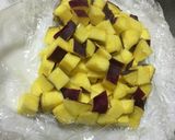 卵・油無♡簡単さつまいも&黒ごまマフィン作り方1写真