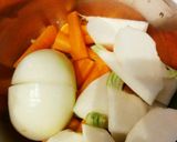 カナダビーフ☆和風ポトフwithマロニー作り方3写真