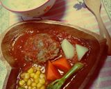 煮込みﾊﾝﾊﾞｰｸﾞ アレルギー子用作り方6写真