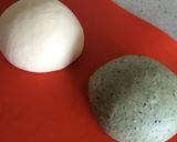 よもぎと4種の豆のうずまきラウンド食パン作り方7写真