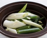 レンジであっという間！ネギとツナの塩炒め作り方1写真