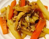 簡単炒め肉じゃが作り方4写真