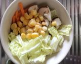 幼児とおやこランチ☆野菜たっぷり中華丼風作り方1写真