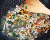 幼児とおやこランチ☆野菜たっぷり中華丼風作り方5写真