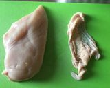 ハーブが効いてる♪簡単鳥むねハム作り方1写真
