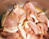 チンゲン菜と豚肉作り方1写真