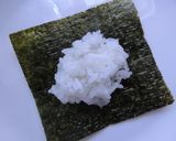 柚子香る❀鯖へしこの手まきごはん。作り方3写真
