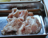 ジャガイモと豚肉のカレー醤油炒め作り方1写真