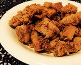 糖質制限◆高野豆腐でコンソメチーズ唐揚げ作り方3写真