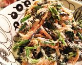 鉄分補給に♡ひじきとほうれん草のマヨ和え作り方6写真