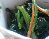 お弁当に☆ほうれん草のごま和え（人参入）作り方14写真