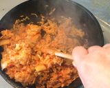 キムチチャーハン作り方13写真
