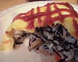 ひじきオムレツ作り方4写真